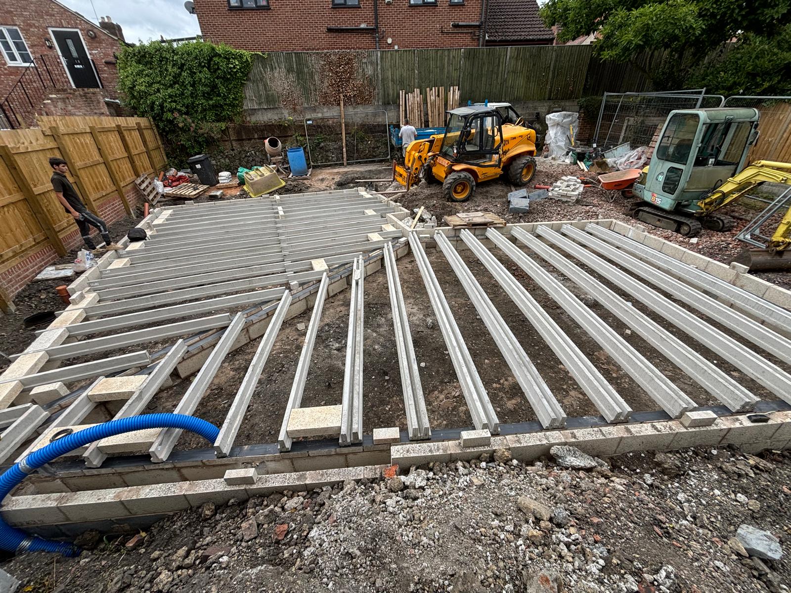 Domestic construction services